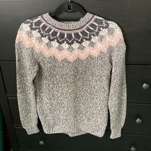 Bass grey sweater Sz Med